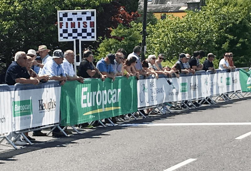 Smart Impressions delivered the print required for over 400 meters of the stage finishes, technical guides for all the circa 180 riders and much more for Ras Tailteann 2018