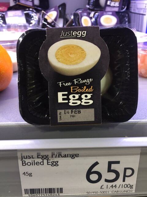 Too much packaging for an egg